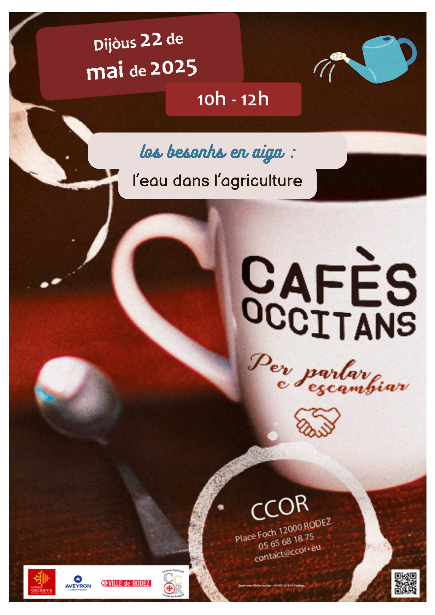 2025-05-15 Cafè de mai (l'aiga dins l'agricultura)