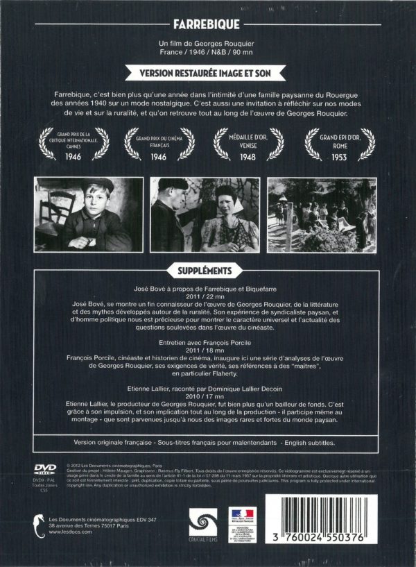 DVD  Farrebique