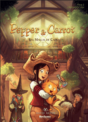 Lv - Pepper & Carrot, tòme 2 : Las Mascas de Caosah - David Revoy