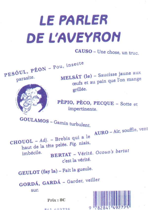 Le Parler de l'Aveyron - Marcelle Sabatier